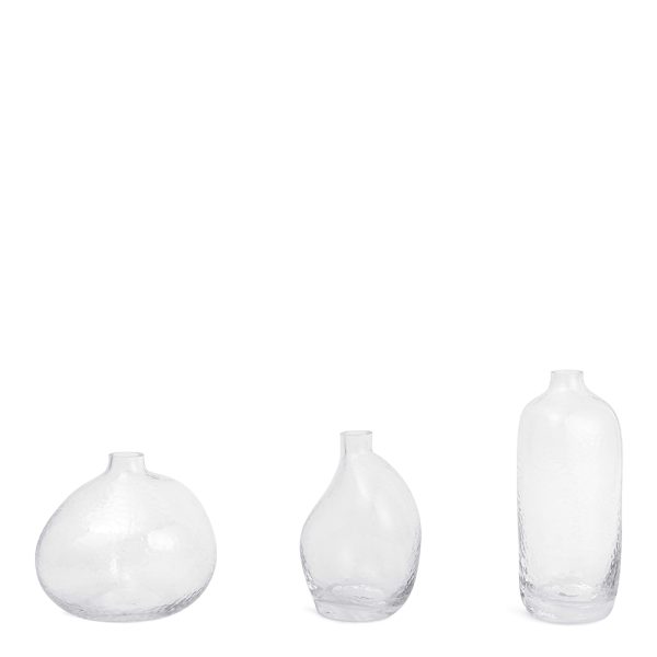 18646 - Kit Vasos Em Vidro – 3 Pçs