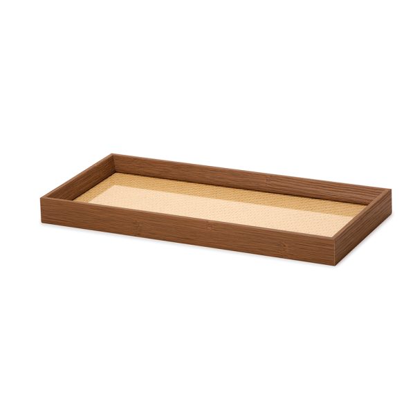 15670 - Bandeja Em Mdf Com Rattan