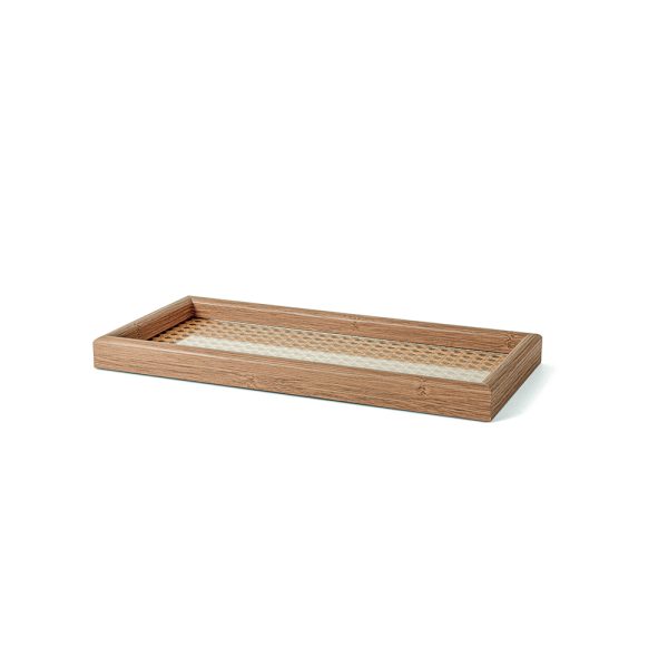 16752 - Bandeja Em Mdf Com Rattan