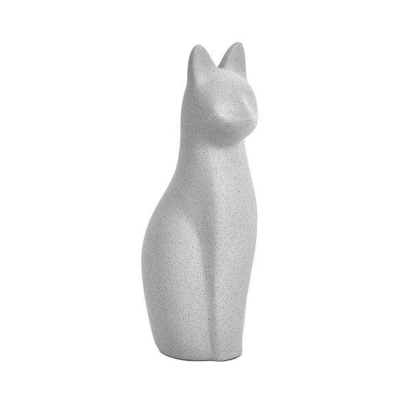 17545 - ESCULTURA GATO EM CERÂMICA